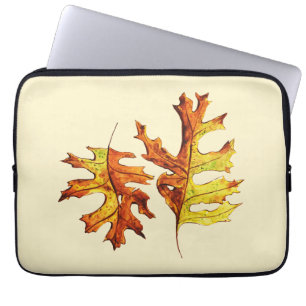 Protection Pour Ordinateur Portable L'automne laisse belle nature aquarelle art