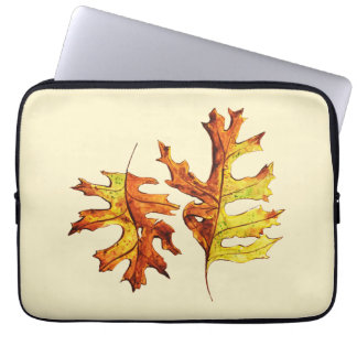 Protection Pour Ordinateur Portable L'automne laisse belle nature aquarelle art