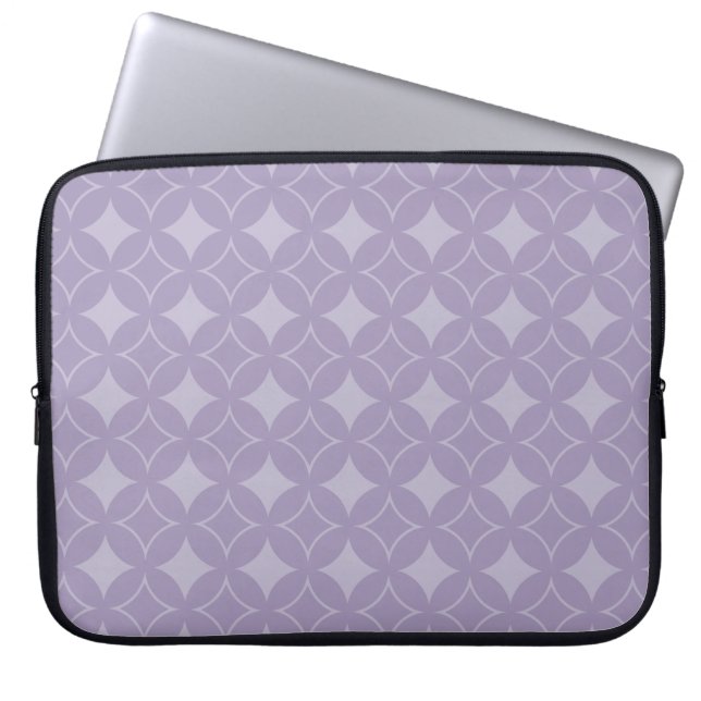 Protection Pour Ordinateur Portable Lavender shippo motif (Devant)