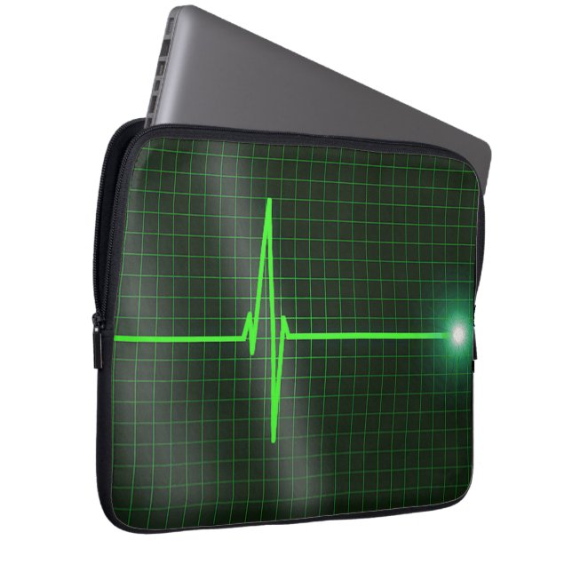 Protection Pour Ordinateur Portable L'électrocardiogramme ondule la douille (Devant droit)