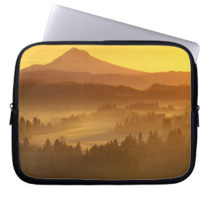 Protection Pour Ordinateur Portable Les couleurs orange du lever du soleil colorent le