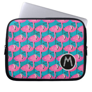 Protection Pour Ordinateur Portable Les Flamants roses au néon ajoutent votre