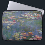 Protection Pour Ordinateur Portable Les nénuphars de Claude Monet<br><div class="desc">Ce tableau est une série de peintures à l'huile de l'impressionniste français Claude Monet (1840-1926) représentant le jardin fleuri de Monet à Giverny et qui ont été le principal objet de la production artistique de Monet pendant les trente dernières années de sa vie.</div>