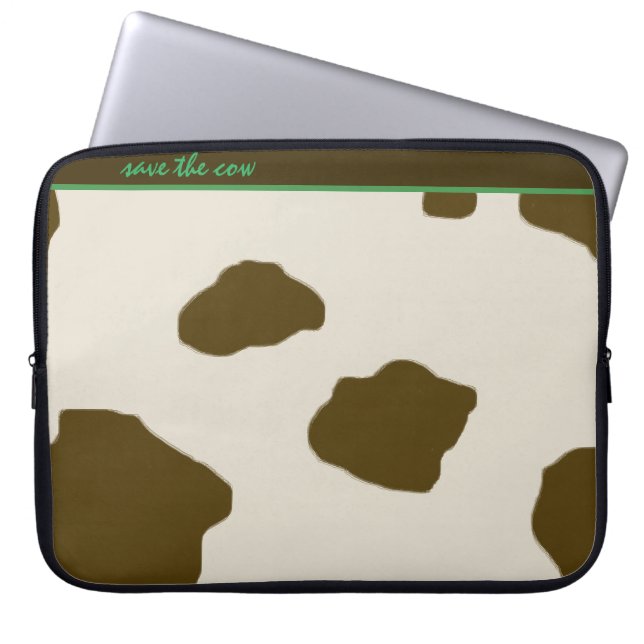 Protection Pour Ordinateur Portable Les points de vache SAUVENT LA VACHE (Devant)
