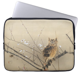 Protection Pour Ordinateur Portable Les premières fleurs de prune par Nishimura Goun,