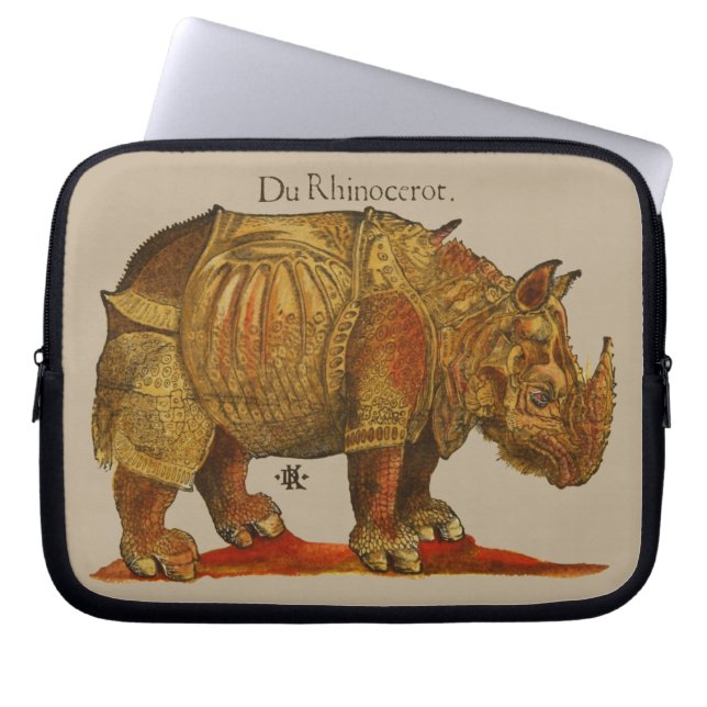 Protection Pour Ordinateur Portable Les rhinocéros de Durer (Devant)