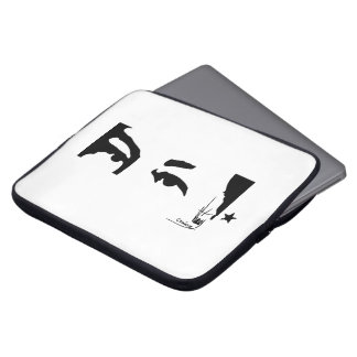 Protection Pour Ordinateur Portable Les yeux et la signature de Hugo Chavez