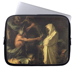 Protection Pour Ordinateur Portable L'esprit de Samuel apparaissant à Saul au hous