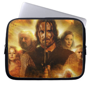 Protection Pour Ordinateur Portable L'ÉTERNEL DES ANNEAUX : ROTK Aragorn Poster du fil