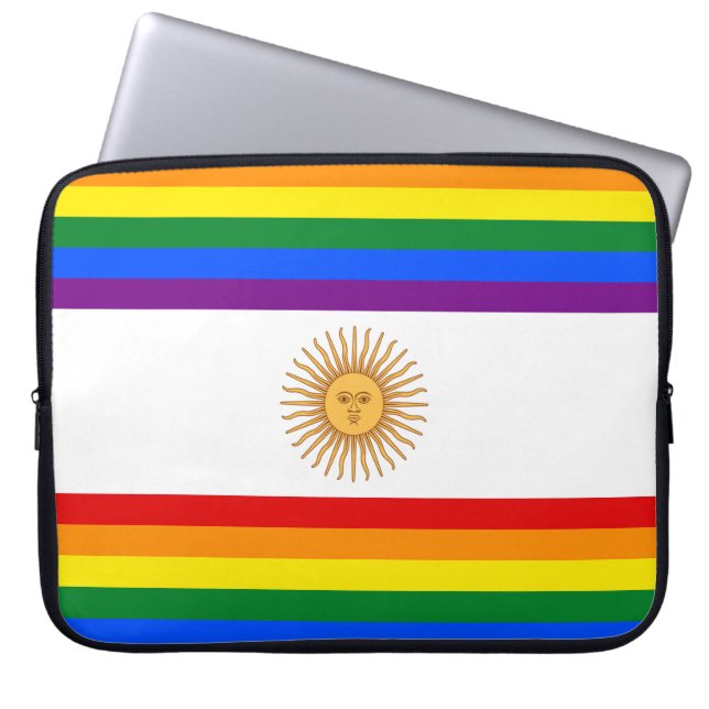 Protection Pour Ordinateur Portable LGBT Argentine (Devant)