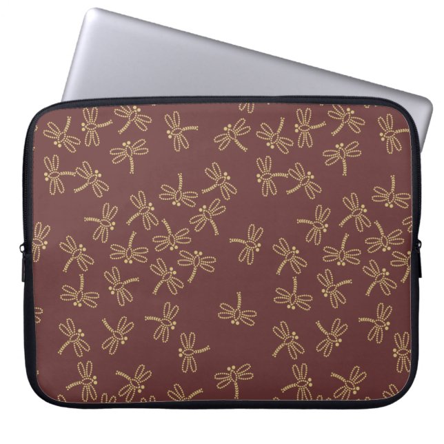 Protection Pour Ordinateur Portable libellules (Devant)