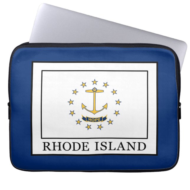 Protection Pour Ordinateur Portable L'île Rhode (Devant)