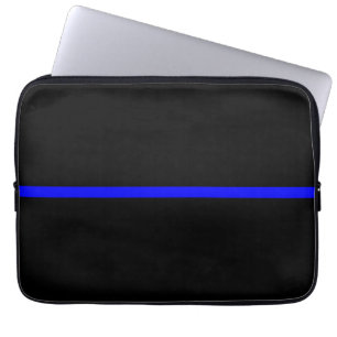 Protection Pour Ordinateur Portable L'instruction Symbolic Thin Blue Line