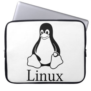 Protection Pour Ordinateur Portable Logo de Linux avec Tux le pingouin de Linux