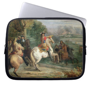 Protection Pour Ordinateur Portable Louis XIV (1638-1715) surveillant le siège de ci
