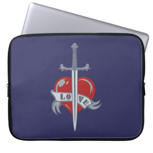 Protection Pour Ordinateur Portable Love Sword personnalisées pochette pour ordinateur