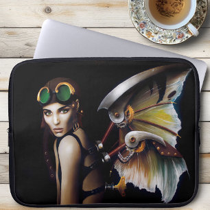 Protection Pour Ordinateur Portable Lunettes à ailes de fée mécaniques Steampunk