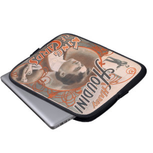 Protection Pour Ordinateur Portable Magicien Harry Houdini le Roi Of Cards