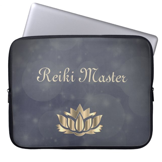 Protection Pour Ordinateur Portable Maître Reiki (Devant)