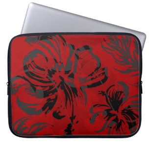 Protection Pour Ordinateur Portable Makole Hibiscus Floral Hawaïen Neoprène Wetsuit