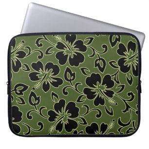 Protection Pour Ordinateur Portable Malia Hibiscus Hawaïen Neoprène