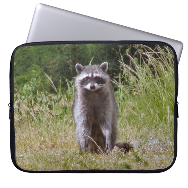 Protection Pour Ordinateur Portable Maman Raccoon (Devant)