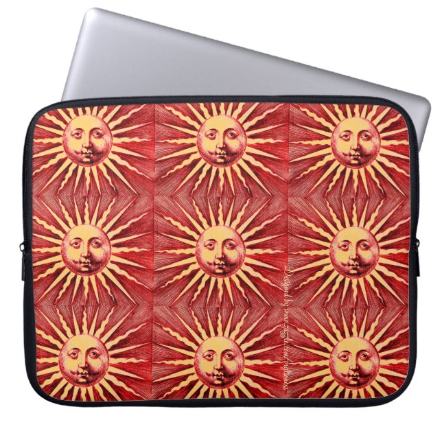 Protection Pour Ordinateur Portable Manche de laptop Renaissance Sunshine (Devant)