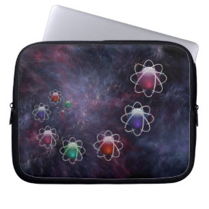 Protection Pour Ordinateur Portable Manche de l'ordinateur portable à motif circulaire