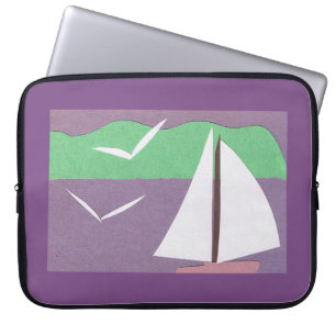 Protection Pour Ordinateur Portable Manche d'ordinateur avec conception de voilier