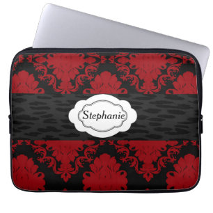 Protection Pour Ordinateur Portable Manche D'Ordinateur Portable Personnalisé Rouge Et