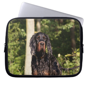 Protection Pour Ordinateur Portable Manche d'ordinateur portable Wet Gordon Setter