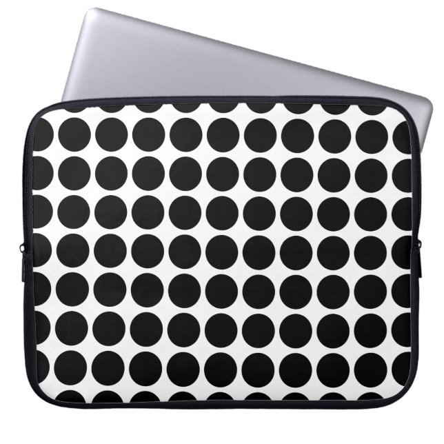 Protection Pour Ordinateur Portable Manche électronique Pois (Devant)
