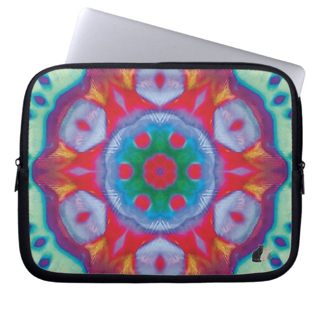 Protection Pour Ordinateur Portable Manche Ordinateur Portable Pippin Kaleidoscope (Devant)