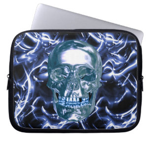 Protection Pour Ordinateur Portable Manche pour ordinateur portable Chrome bleu électr