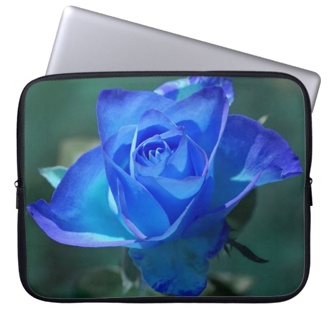 Protection Pour Ordinateur Portable Manche Rose bleu deux tons (Devant)