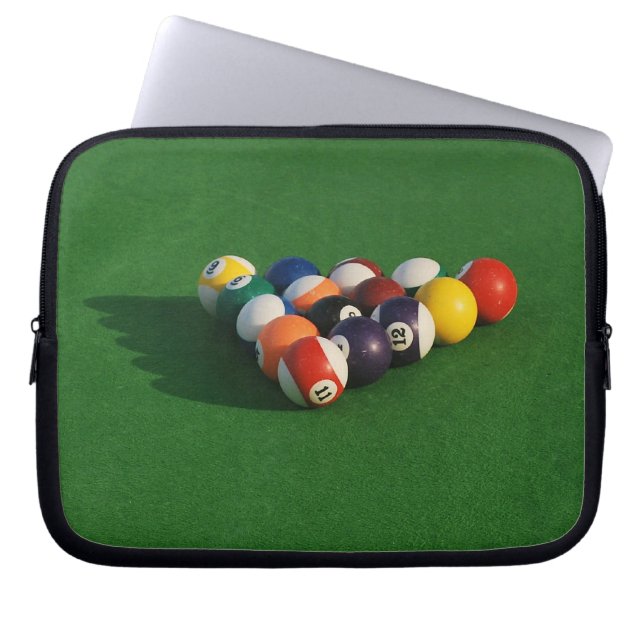 Protection Pour Ordinateur Portable Manches de billard en rack (Devant)