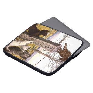 Protection Pour Ordinateur Portable Manches d'ordinateur portable vintage et Bobcat