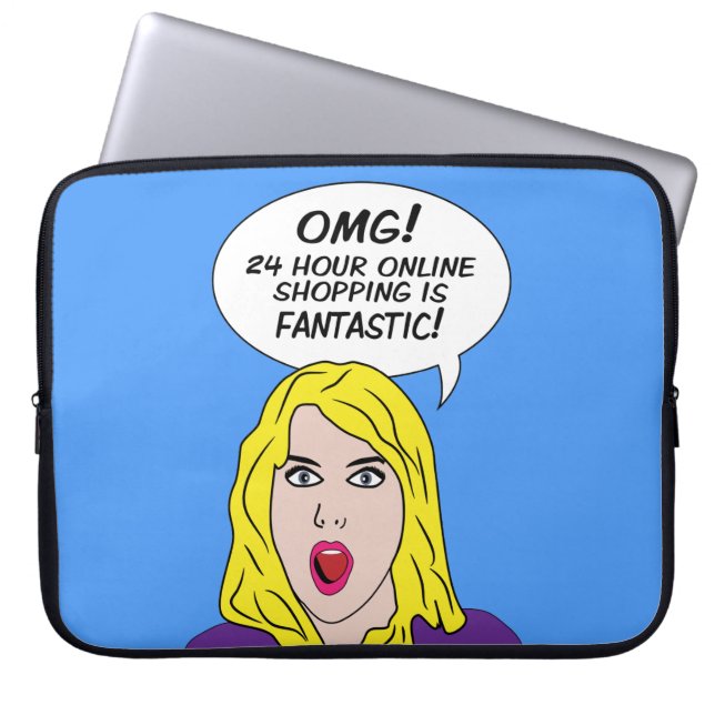 Protection Pour Ordinateur Portable Manches d'ordinateur RETRO COMICS (Devant)