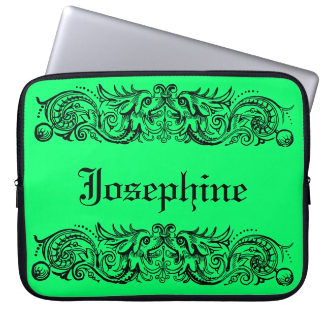 Protection Pour Ordinateur Portable Manches Portable Monstres Liées (Devant)