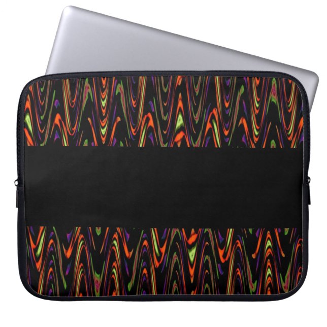 Protection Pour Ordinateur Portable Manches tripartites Motifs (Devant)