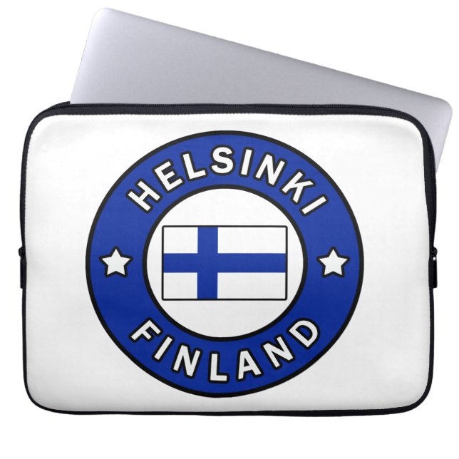 Protection Pour Ordinateur Portable Manchette Helsinki Finlande (Devant)