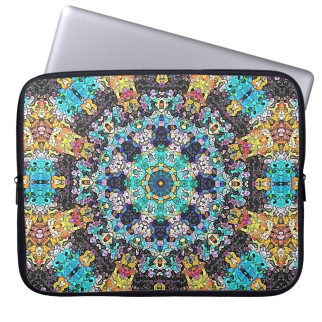 Protection Pour Ordinateur Portable Mandala (Devant)