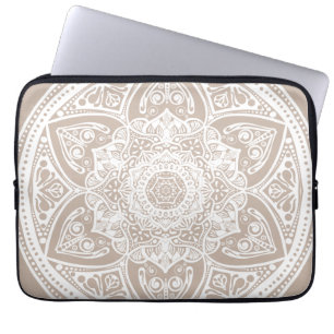 Protection Pour Ordinateur Portable Mandala en laine