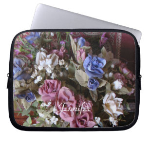 Protection Pour Ordinateur Portable Mannequin Vintage pour ordinateur portable Floral