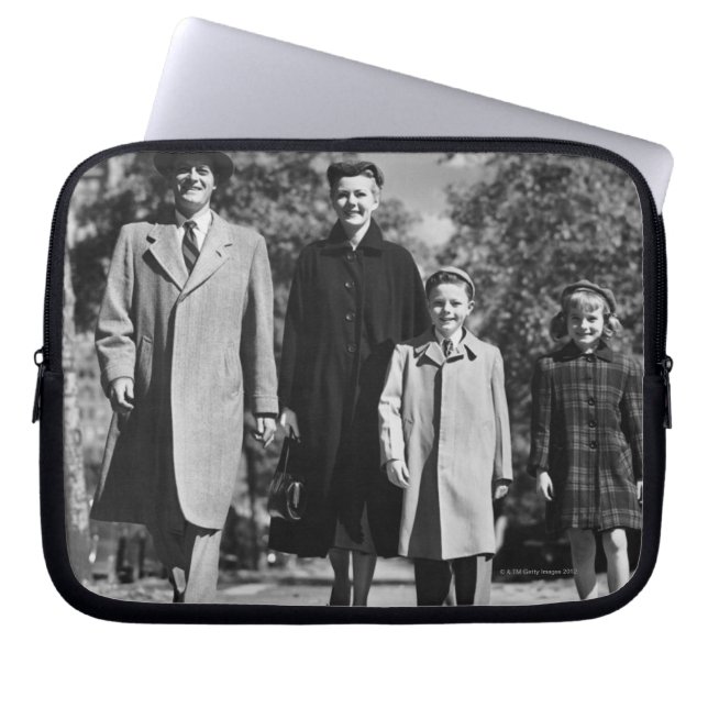 Protection Pour Ordinateur Portable Marche de famille (Devant)