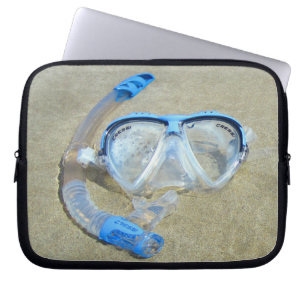Protection Pour Ordinateur Portable Masque de plongée dans le manche de l'ordinateur p