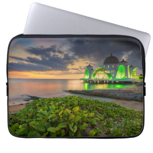 Protection Pour Ordinateur Portable Melaka pendant le coucher du soleil Masjid Selat