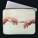 Protection Pour Ordinateur Portable Michaël Angelo remet la douille d'ordinateur<br><div class="desc">Michaël Angelo remet la douille d'ordinateur portable. Chapelle de Sistine de fresque. Une des scènes les plus iconiques dans l'art. occidental. Ce détail de la création de Michaël Angelo d'Adam montre Dieu atteignant vers le bas pour toucher des doigts avec sa création. Le travail est chargé de l'importation religieuse et...</div>