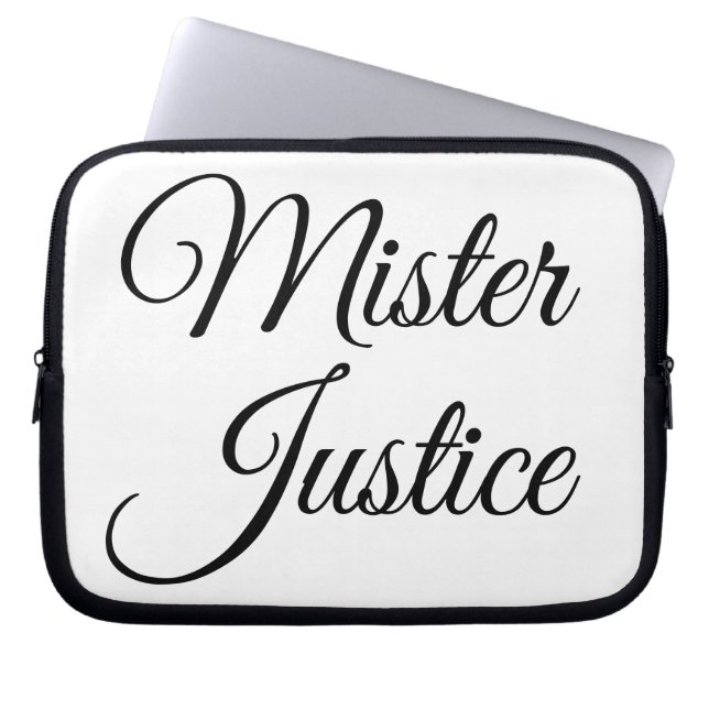 Protection Pour Ordinateur Portable Ministre de la Justice (Devant)