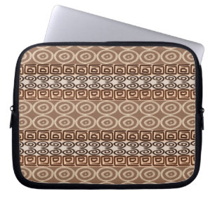 Protection Pour Ordinateur Portable Modèle tiré par la main africain ethnique